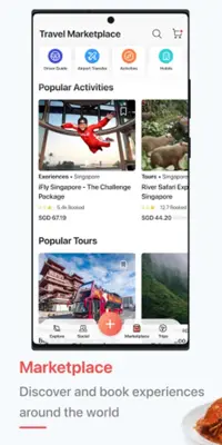 Native Travel Social Commerce android App screenshot 2